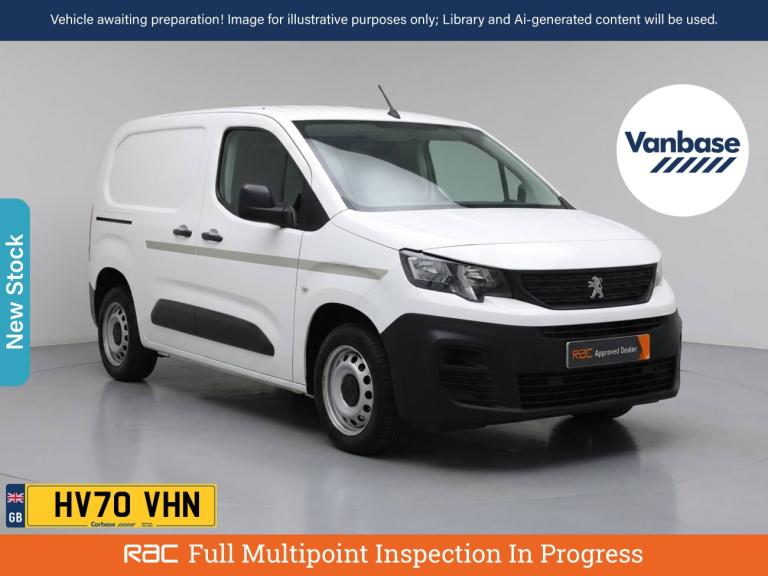 2021 Peugeot Partner 1.5 BlueHDi 950 S Long Panel Van 6dr Diesel Manual LWB Euro 6 (s/s) (100 bh ...