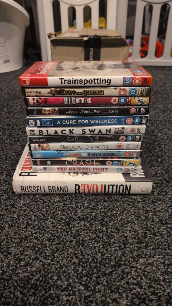DVDs & Book free