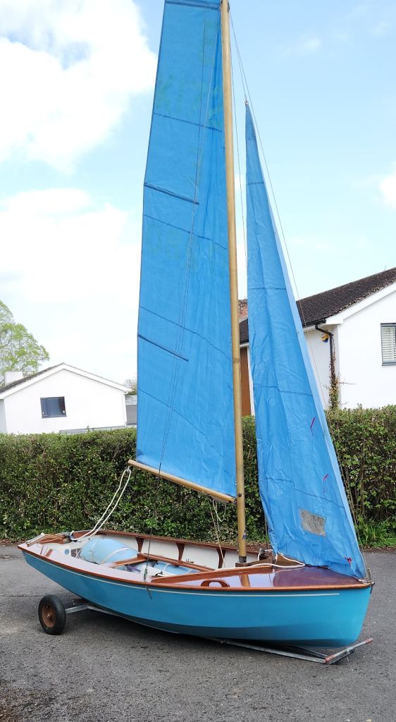Enterprise Sailing Dinghy with Road Trailer and all accessories