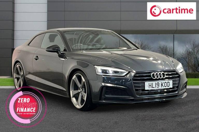 2019 19 AUDI A5 2.0 TFSI 40 BLACK EDITION COUPE 2DR PETROL MANUAL EURO 6 (S/S) (