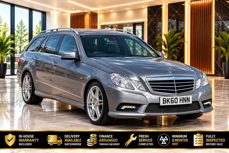 2010 Mercedes-Benz E Class E250 CDI BlueEFFICIENCY Sport 5dr Tip Auto ESTATE Diesel Automatic