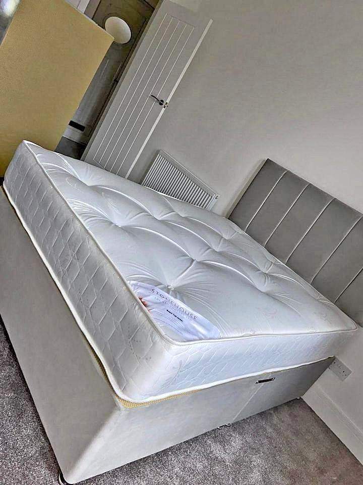 Divan Double (Single + King Size) Bed+Mattress CLEARANCE SALE ON BRAND NEW BEDS WITH MATTRESSES