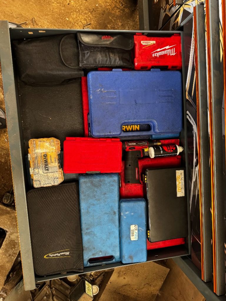 Massive Hand Tool & Power Tool Set with Snap-on Box