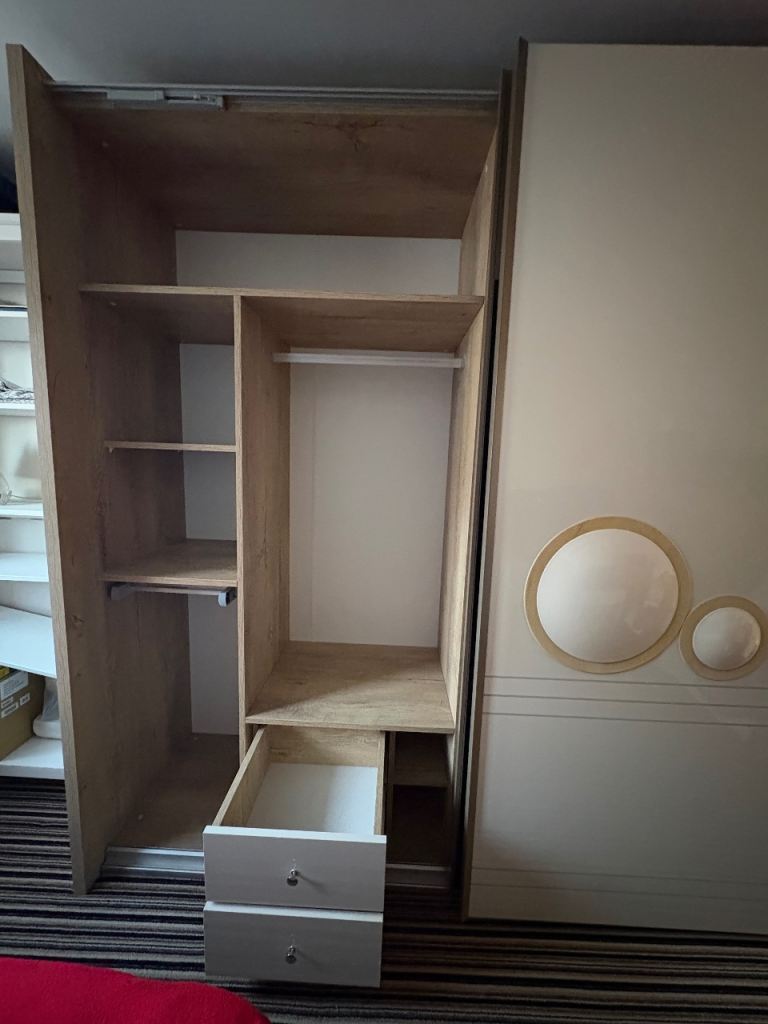 Large Sliding Door Wardrobe – Excellent Condition, £450.00 for Sale