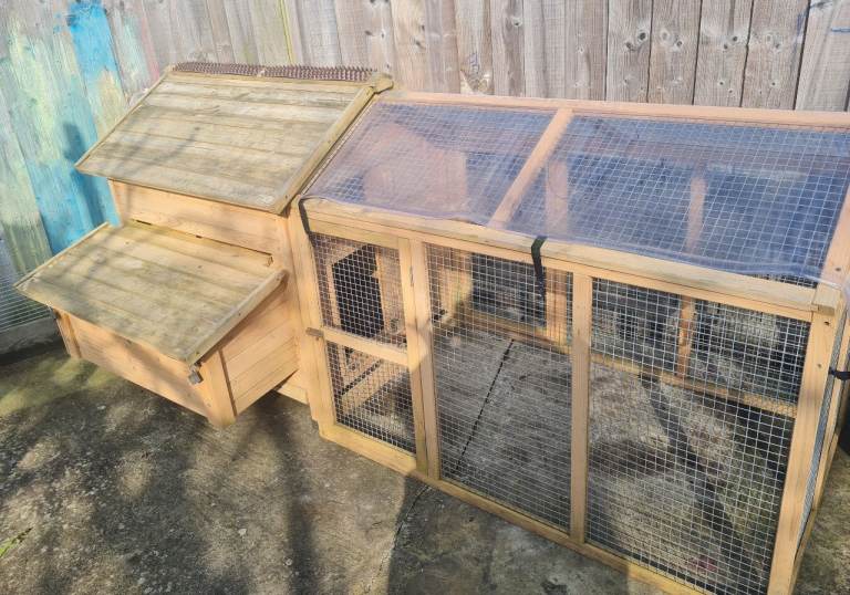 Chicken coop and run