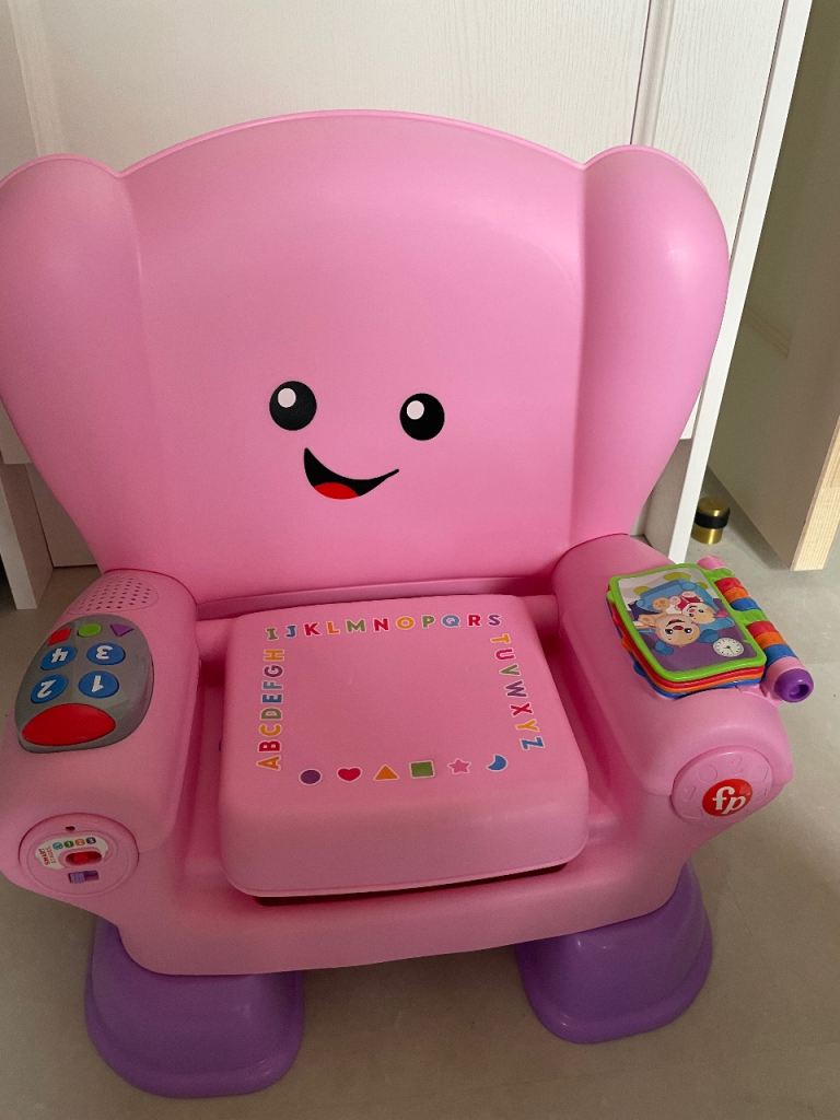 Fisher price pink chair toy