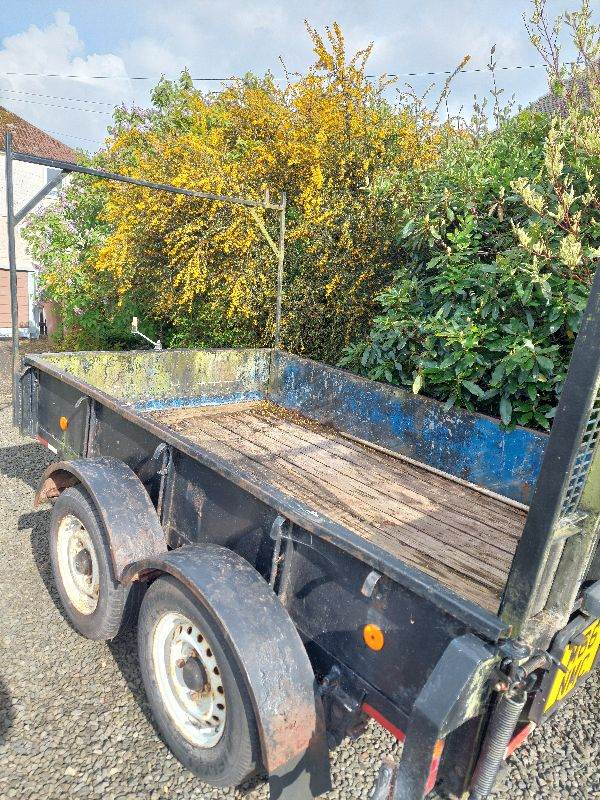 Indespension V67Z Twin Axle Plant Trailer