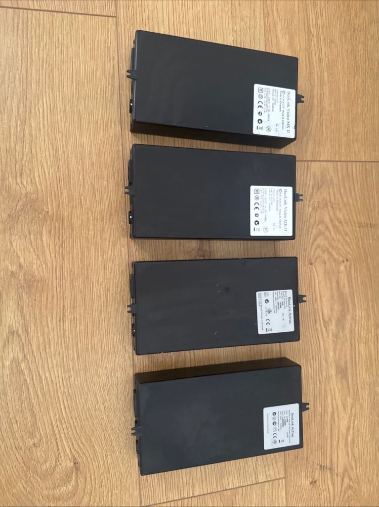 Bang & Olufsen BeoLink Active Power Supply Units (Set of 4)
