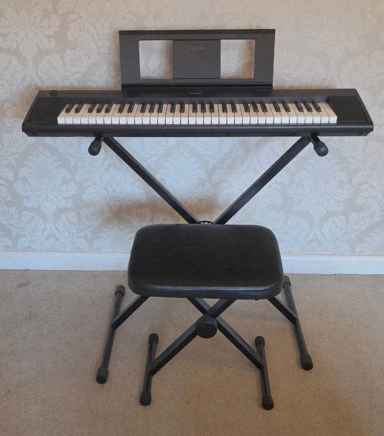 Yamaha NP-12 61-key Black Electronic Keyboard Piaggero