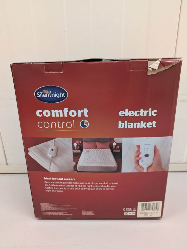 confort control electric blanket 