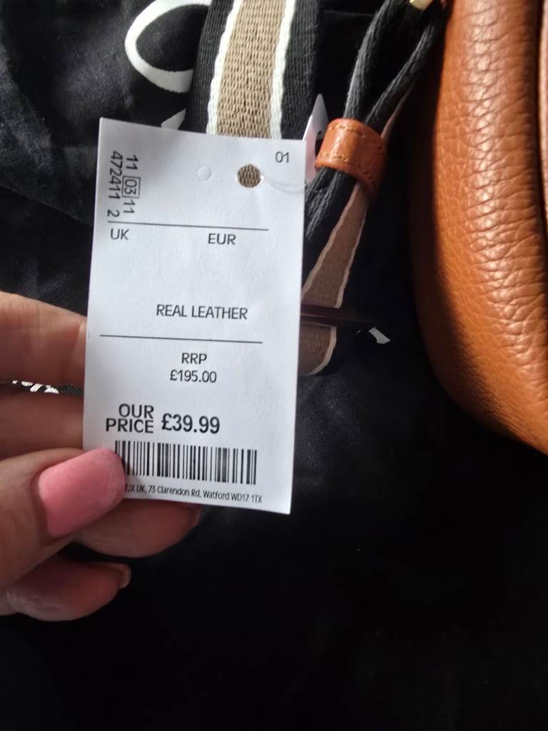 Brand new leather bag