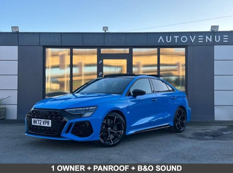 2022 Audi RS3 2.5 TFSI Vorsprung Saloon 4dr Petrol S Tronic quattro Euro 6 (s/s) (400 ps) Saloon ...