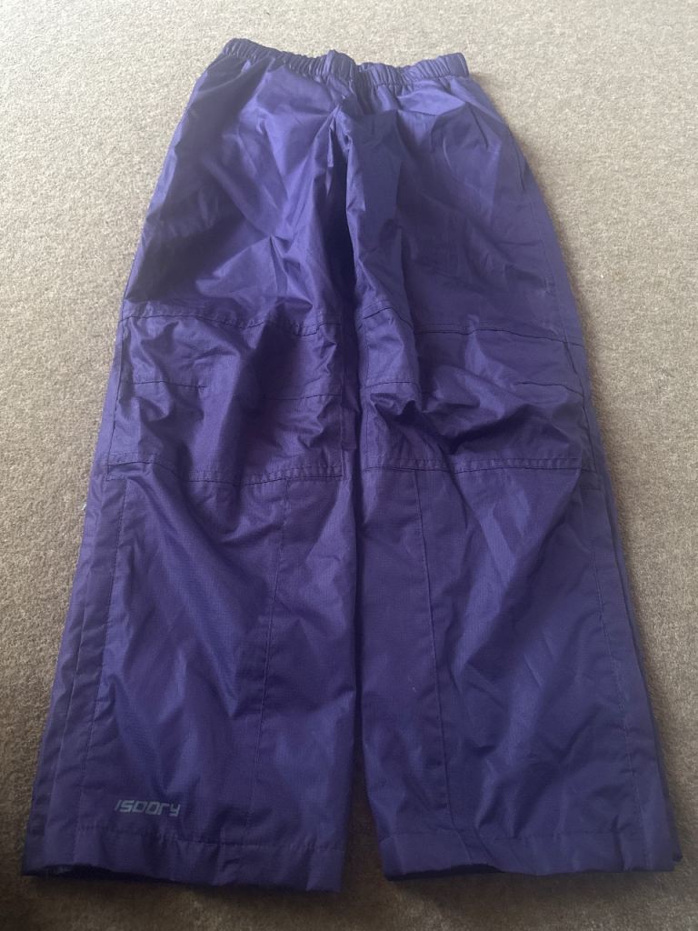 Waterproof trousers aged 9-10