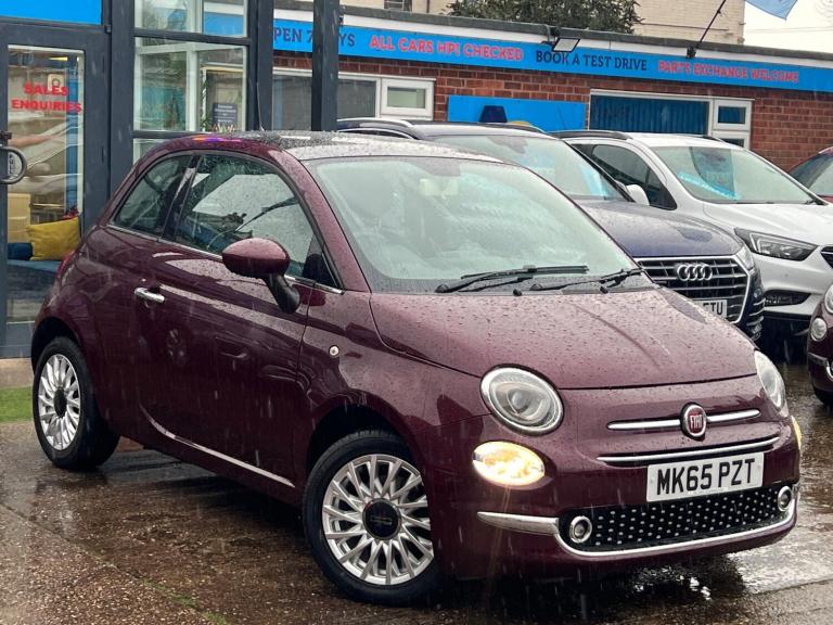 image for 2015 Fiat 500 1.2 Lounge Hatchback 3dr Petrol Manual Euro 6 (s/s) (69 bhp) HATCHBACK Petrol Manual