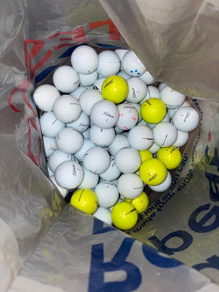 Titleist pro V1x  golf balls