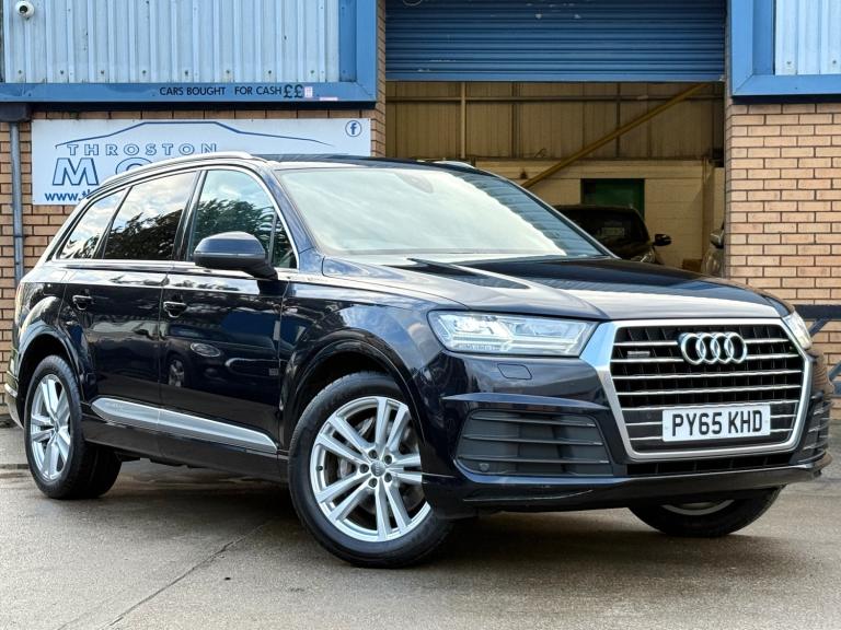 ** MUST SEE ** 2016 (65) Audi Q7 3.0 TDI V6 272 Quattro S line Auto 7 seater 4X4