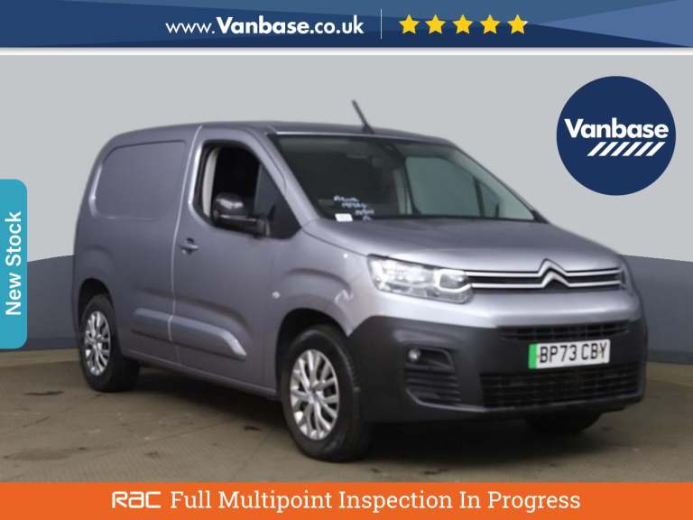 2023 Citroen Berlingo 800 50kWh Driver Edition M Panel Van 5dr Electric Auto SWB (7.4kW Charger) ...