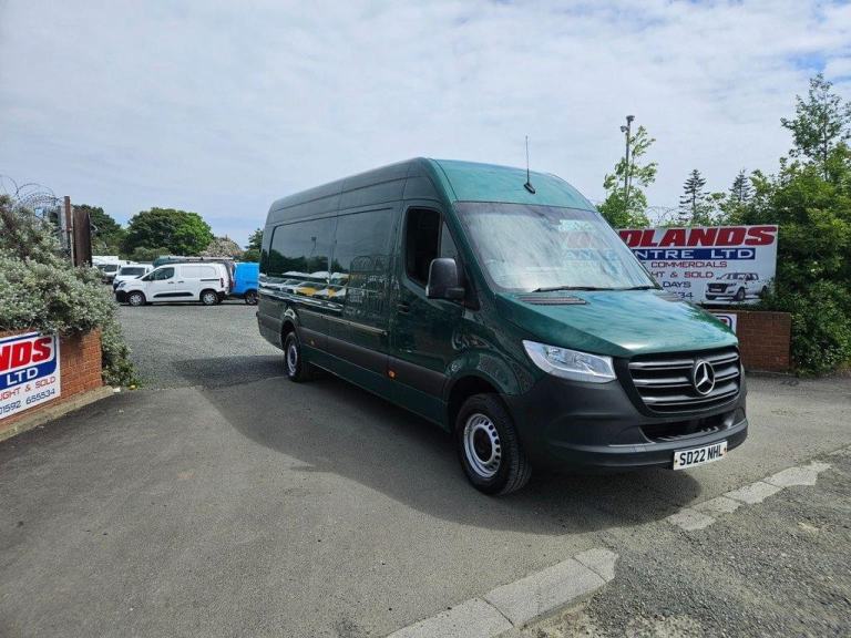 2022 ON 22 PLATE MERCEDES BENZ SPRINTER 315 CDI XLONG PROGRESSIVE 5 METER ULEZ 