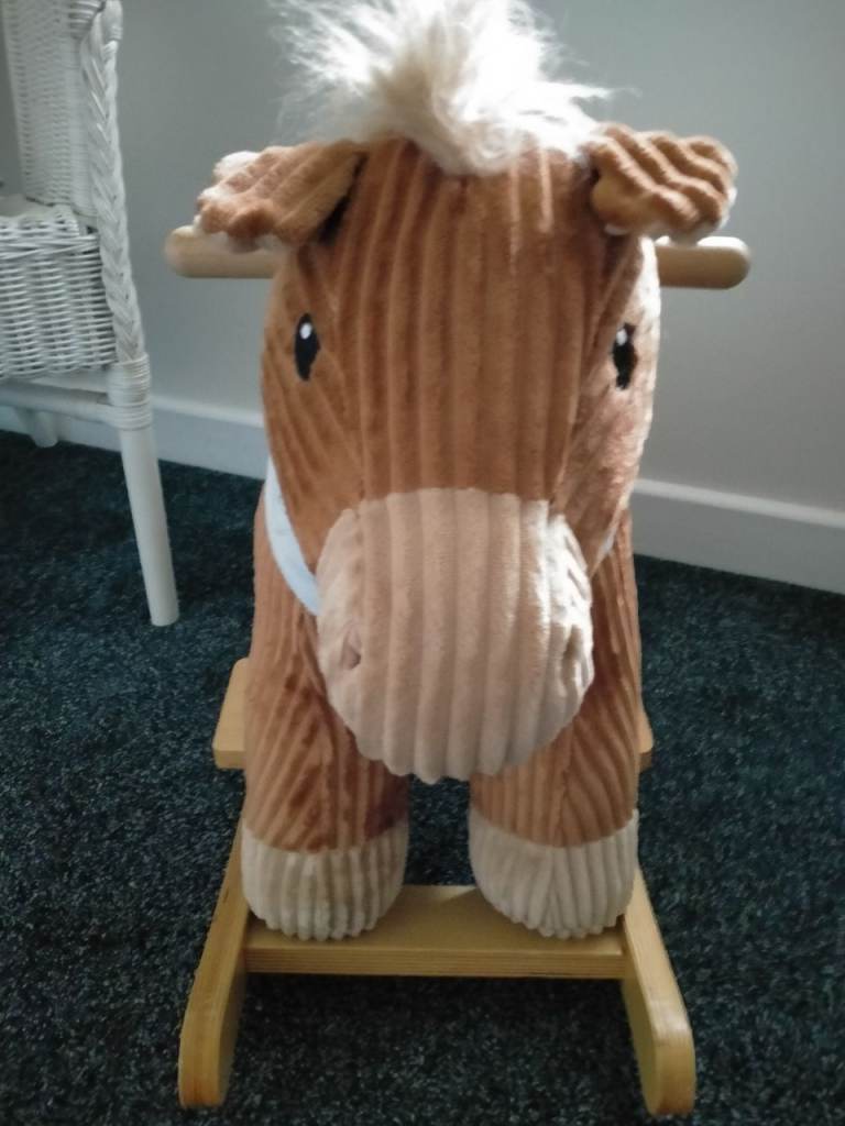 Soft rocking horse for toddler
