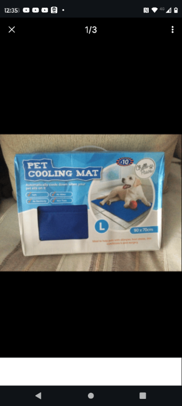 Large Cooling Mat (New in Box)