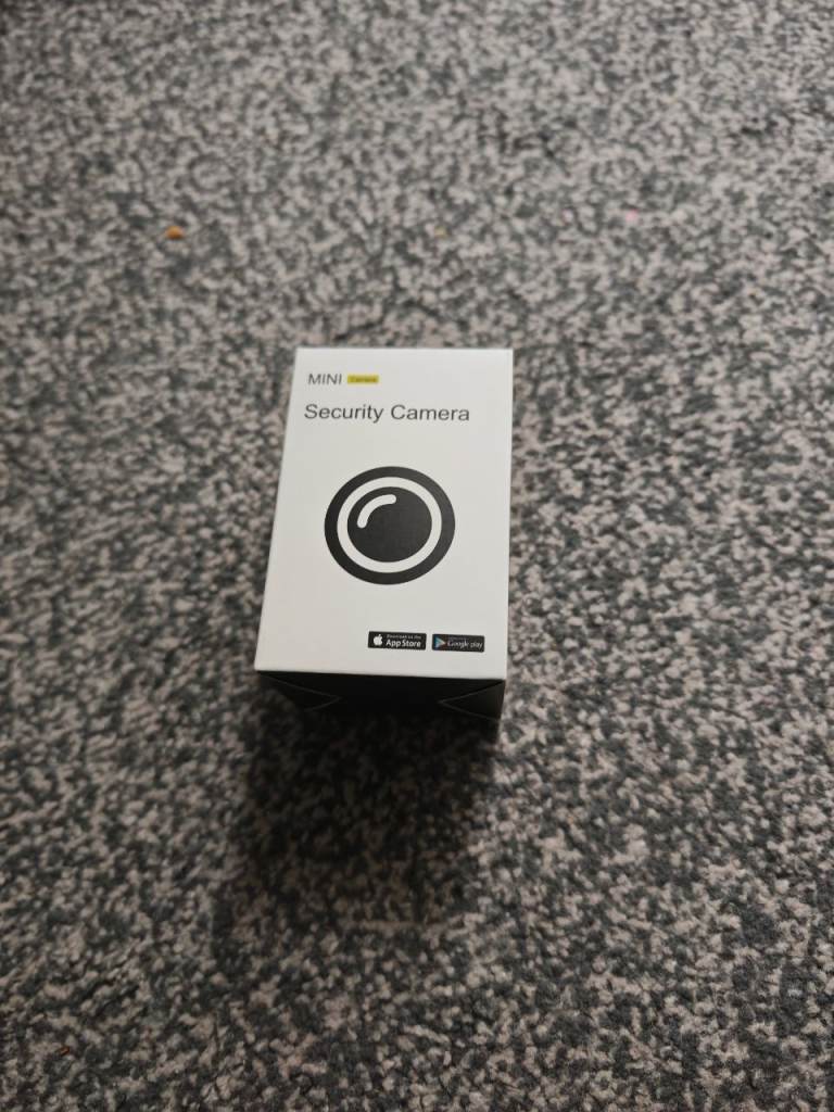New Mini Security Camera – Boxed. Brand new