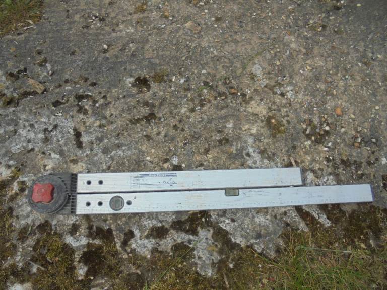 Rubi angled spirit level 80cm