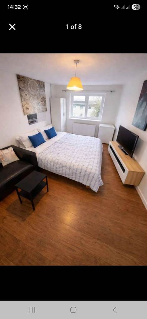 Room to Let - Sidcup - Fully Furnished, Fridge, wardrob and Double Bed and Sofa
