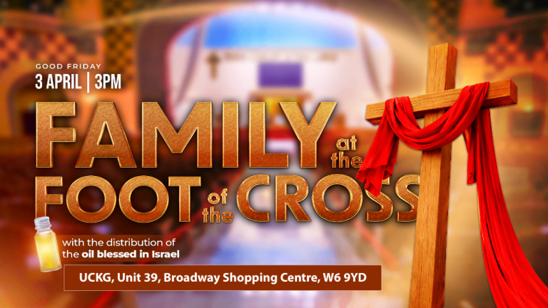 Family at the Foot of the Cross - Good Friday 