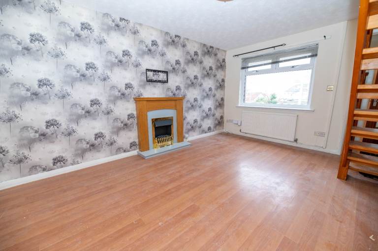 Spacious, 2 bedroom, mid-terrace house with private gardens and parking, in Gorebridge 