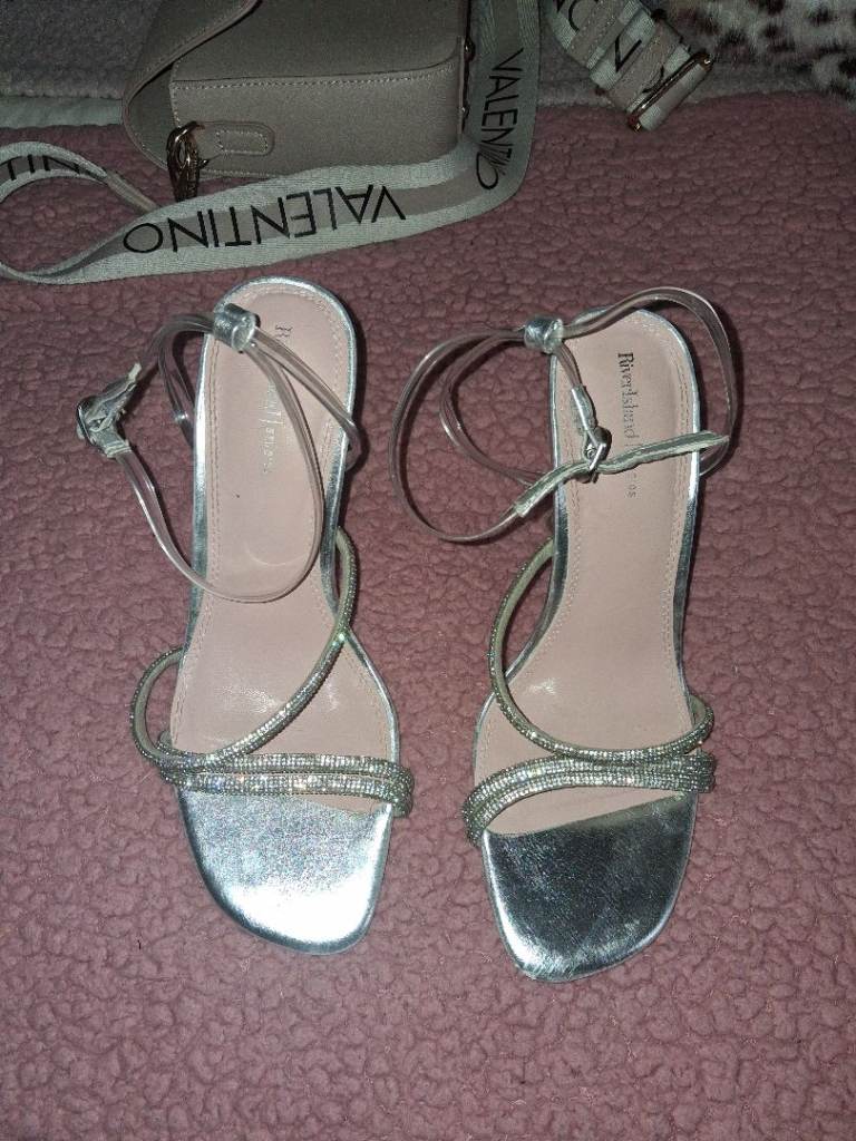 River Island sparkly sandals 