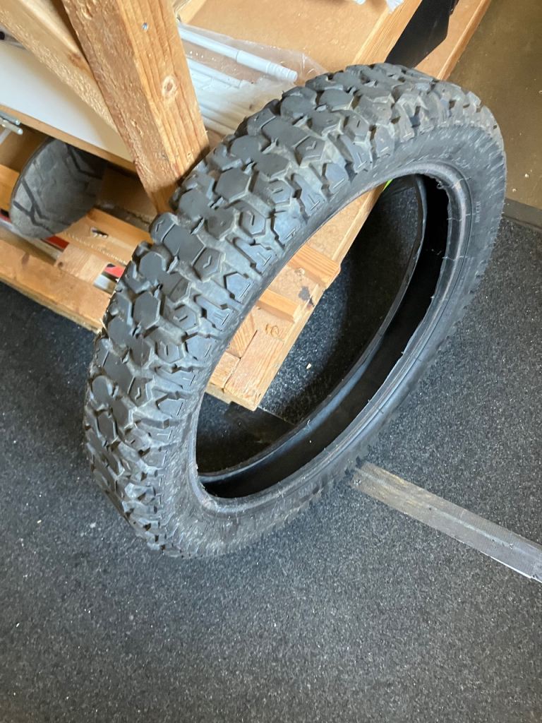 Yamaha dt125lc rear tyre