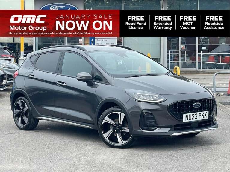 2023 Ford Fiesta 1.0 EcoBoost Hybrid mHEV 125 Active 5dr HATCHBACK Petrol Manual