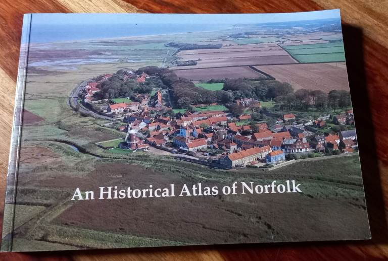 Book - An Historical Atlas of Norfolk - softback covers, excellent condition 