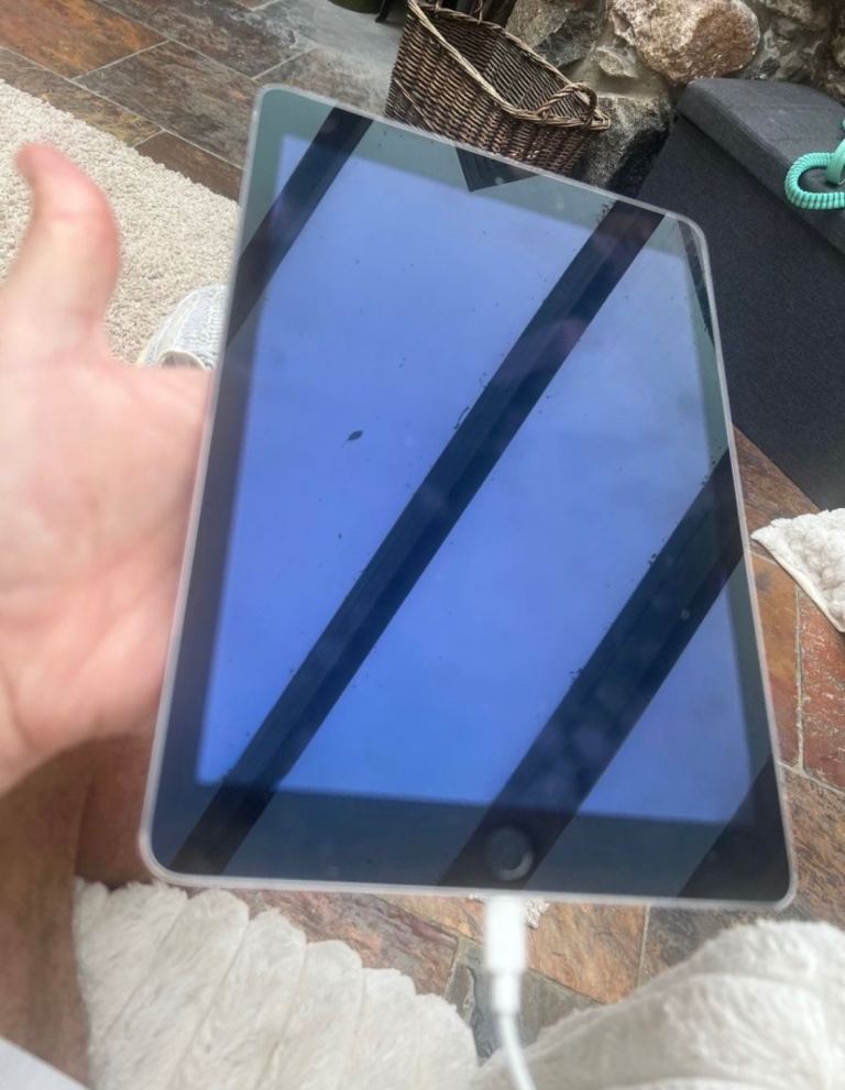 Apple bundle of ipad and airpods and earphones