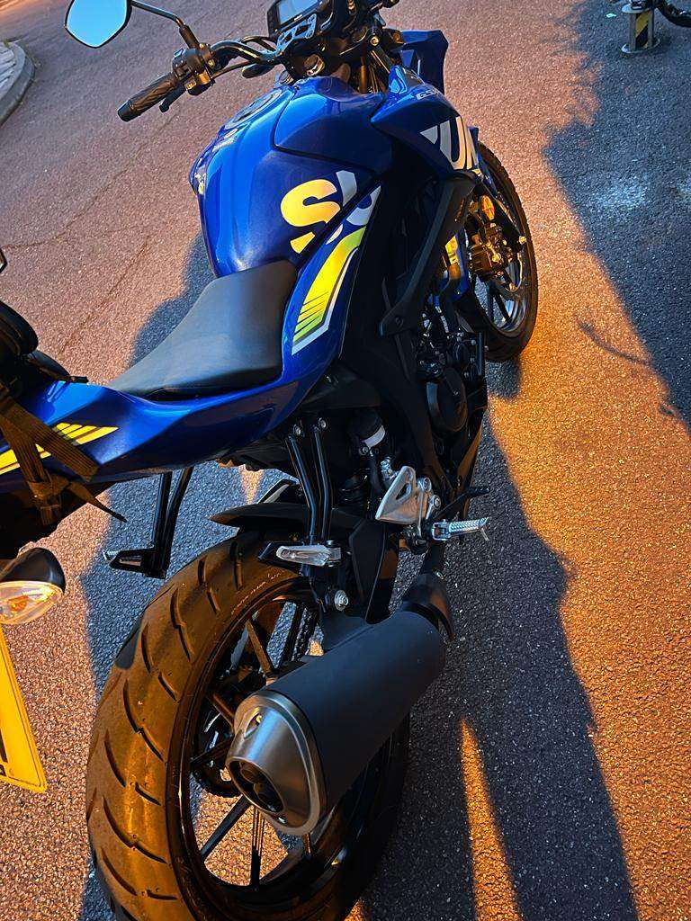 Immaculate 2018 Suzuki GSX-S125 GP Blue – 1 Owner From New & Ready for Summer!
