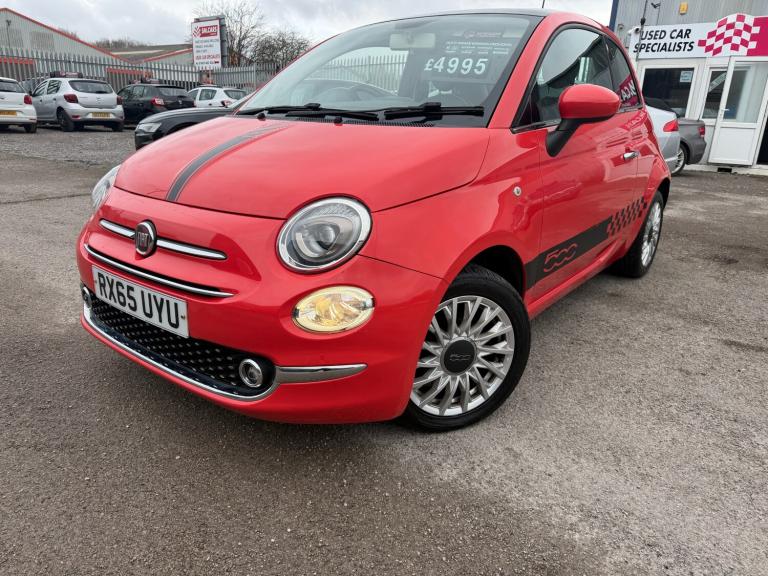 2015 Fiat 500 1.2 Lounge 3dr HATCHBACK Petrol Manual
