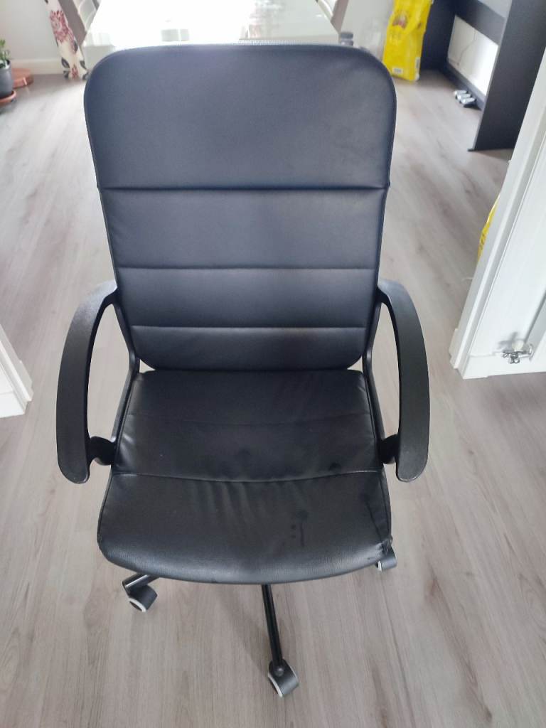 IKEA Renberget Black Office Chair – Good Condition