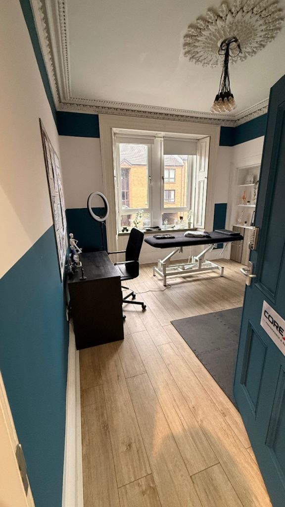 Fully Equipped Therapy Room to Rent – Clarkston, Glasgow