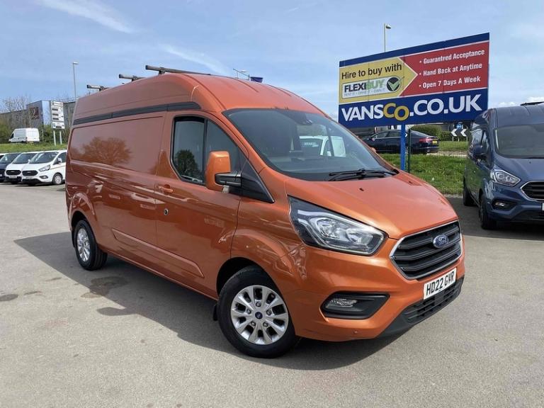 2022 Ford Transit Custom 2.0 EcoBlue 170ps High Roof Limited Van PANEL VAN DIESEL Manual