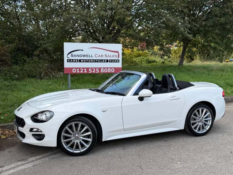 2017 Fiat 124 Spider 1.4 Multiair Lusso 2dr CONVERTIBLE Petrol Manual