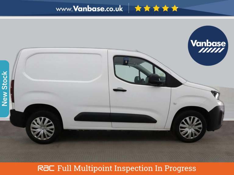 2022 Peugeot Partner 1.5 BlueHDi 1000 Professional Premium Standard Panel Van 5dr Diesel Manual  ...