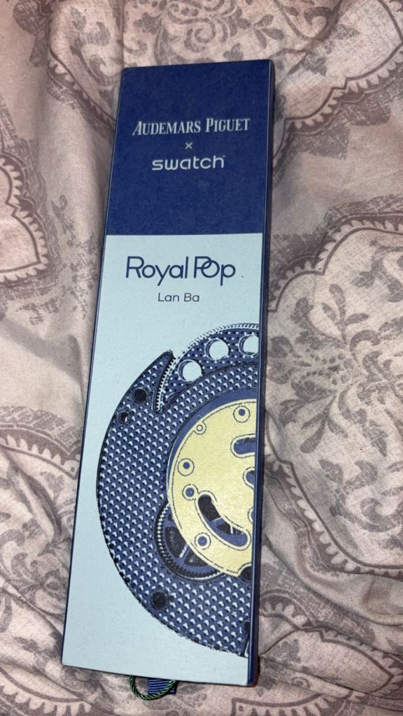 Audemars Piguet x Swatch Royal Pop Lan Ba Watch - Blue