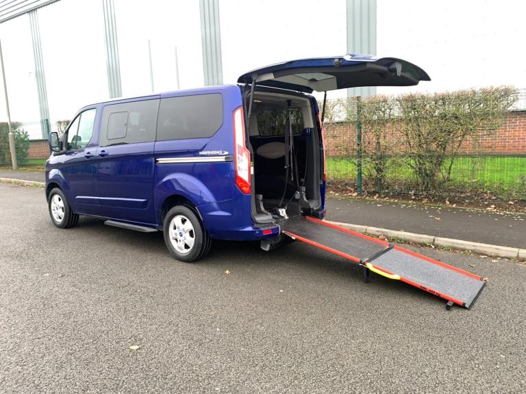 2018 Ford TOURNEO TRANSIT CUSTOM WAV FULL SERVICE WHEELCHAIR RAMP - NEW WET BELT