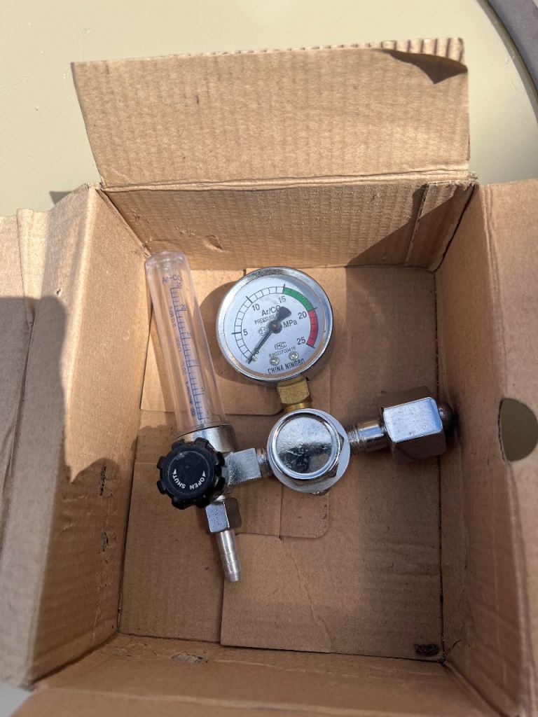 Gas Flow Meter Regulator - Good Condition