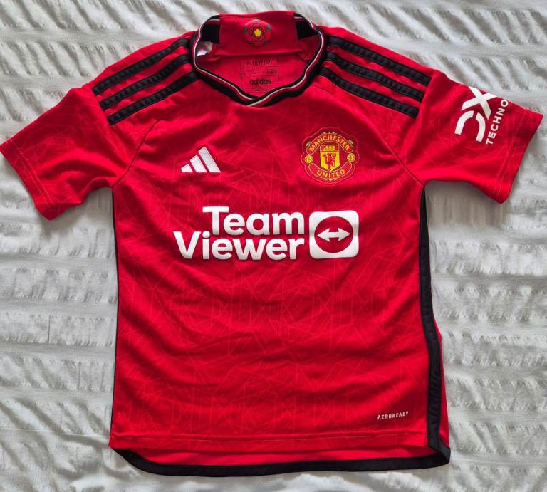 Adidas Manchester United Kids Football Shirt 9-10Y