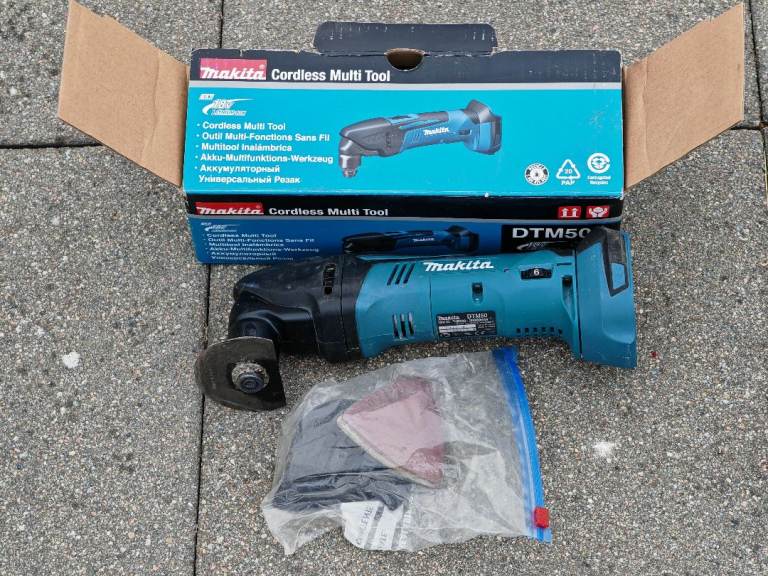 Makita DTM51 18V Oscillating Multi Tool - Excellent Condition
