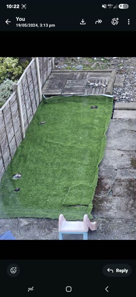 Artificial Grass Lawn Astro Turf 6mm - 5m x 2m & 5m x 4m