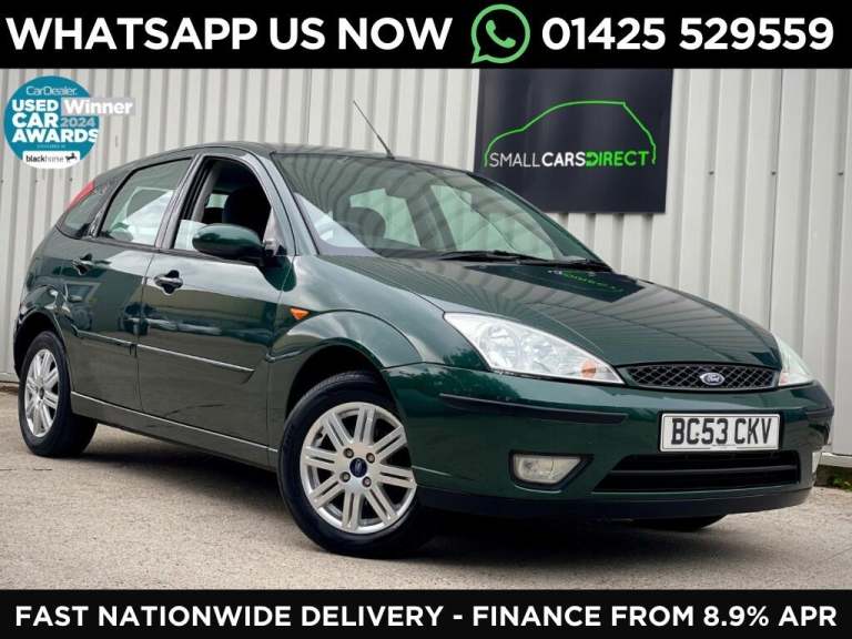 2004 Ford Focus 1.6i 16v Ghia 5dr HATCHBACK Petrol Manual