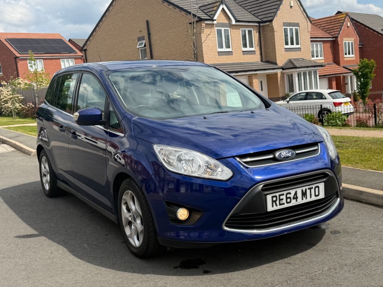 2014 (64) Ford Grand C-Max 1.6 TDCi Zetec MPV 5dr Diesel Manual Long Mot 7 Seats C Max