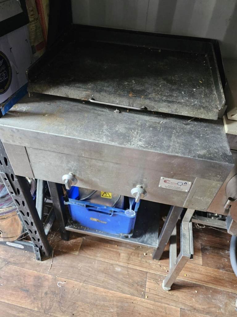 Commercial Flat Grill On Gas, Custom Made